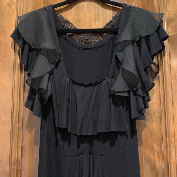Free People Black Gown - Picture 5 of 7